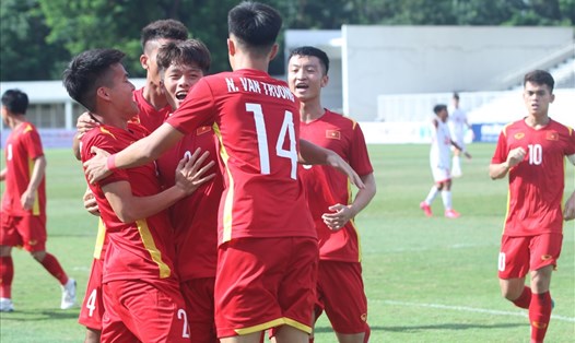 U19 Việt Nam cần phải thắng với cách biệt lớn để cải thiện hiệu số. Ảnh: H.A