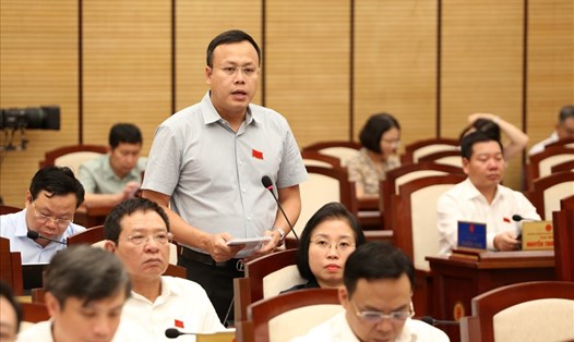 Bí thư Huyện ủy Sóc Sơn Phạm Quang Thanh. Ảnh: TTBC