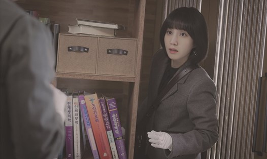 Park Eun Bin trong một cảnh quay. Ảnh: CMH.