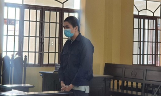 Bị cáo Trần Thanh Trường tại phiên tòa.