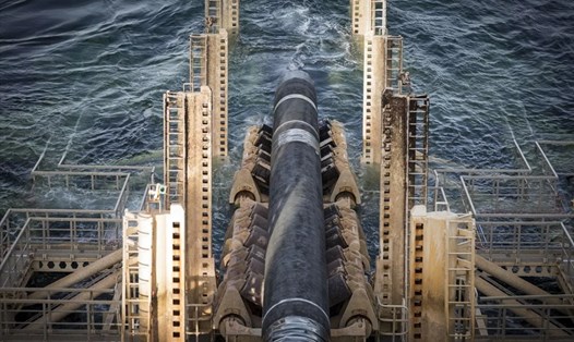Đường ống dẫn khí Nord Stream 2 được xây dựng để vận chuyển khí đốt từ Nga sang Đức. Ảnh: Nord Stream 2