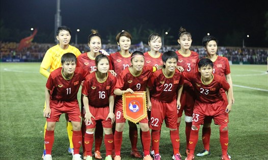 Đội tuyển nữ Việt Nam sẽ có trận đấu được dự báo khá dễ dàng trước đối thủ được đánh giá yếu hơn rất nhiều Campuchia. Ảnh: Hoài Thu