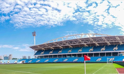 Sân vận động Mỹ Đình là nơi đăng cai các trận đấu của đội tuyển Việt Nam vòng loại World Cup 2022. Ảnh: Minh Anh