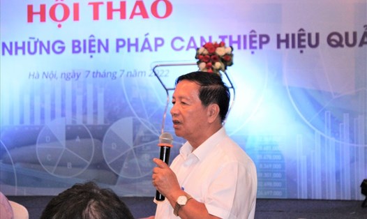 PGS.TS Phạm Ngọc Khái - Chủ tịch Hội Dinh dưỡng Việt Nam. Ảnh: PV