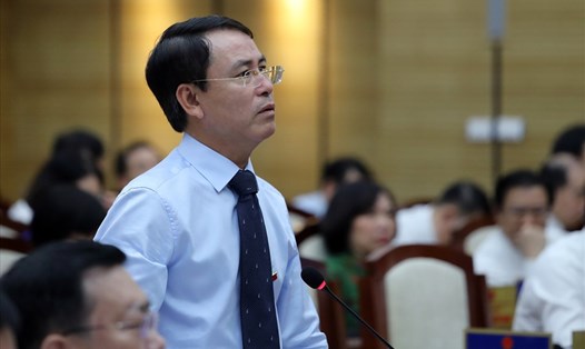 Phó Chủ tịch UBND TP Nguyễn Trọng Đông trả lời, làm rõ thêm vấn đề đại biểu chất vấn. Ảnh: TTBC