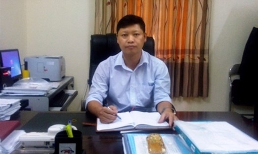 Bị cáo Nguyễn Kiên Cường tại thời điểm còn giữ chức vụ Giám đốc Văn phòng đăng ký đất đai - Sở TNMT Thái Bình. Ảnh: CTV