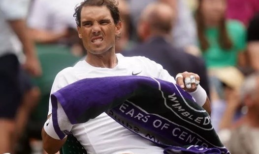 Rafael Nadal chưa chắc chắn khả năng đánh trận bán kết Wimbledon 2022 với Nick Kyrgios. Ảnh: Wimbledon