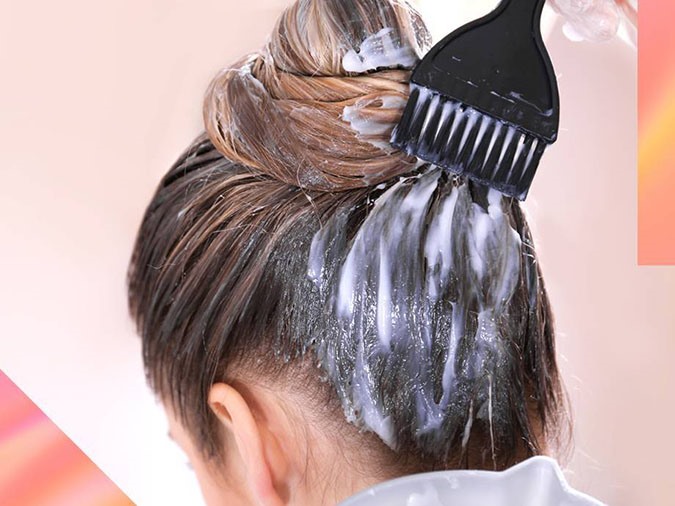 Tự nhuộm tóc màu Nâu xám tại nhà hàng nội địa Việt Nam không gây hư tổn cho  tóc Trọn bộ tặng gang tay trợ nhuộm  Thuốc nhuộm  TheFaceHoliccom