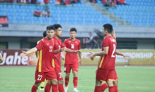 U19 Việt Nam sẽ tiến gần hơn đến vòng bán kết nếu giành chiến thắng trước u19 Myanmar. Ảnh: H.A