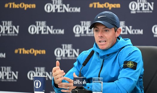 Rory McIlroy muốn có sự hợp tác giữa PGA Tour và LIV Golf để golf chuyên nghiệp thế giới phát triển mạnh hơn. Ảnh: Olympic