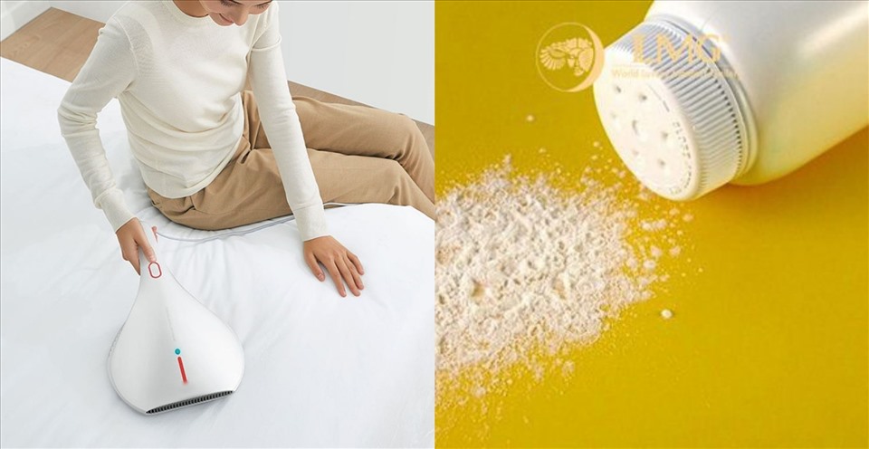 Loại bỏ vết bẩn bằng baking soda và giấm trắng, kết hợp cùng hút bụi cho nệm thường xuyên để hạn chế nấm mốc phát triển. Ảnh: Doãn Hằng