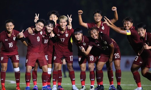 Đội tuyển nữ Thái Lan, Philippines, Australia đều giành chiến thắng ở lượt trận thứ 3 bảng A AFF Cup nữ 2022. Ảnh: TLO