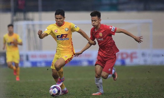 Câu lạc bộ Thanh Hoá tiếp đón Nam Định trên sân nhà tại vòng 6 V.League 2022. Ảnh: VPF