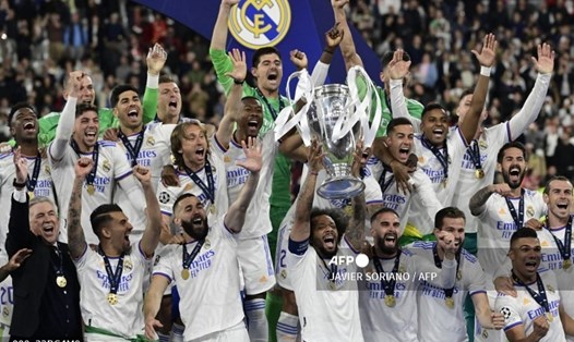Real Madrid đang là đương kim vô địch Champions League.  Ảnh: AFP