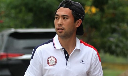 Lee Nguyễn trở lại thi đấu cho câu lạc bộ TPHCM. Ảnh: Thanh Vũ