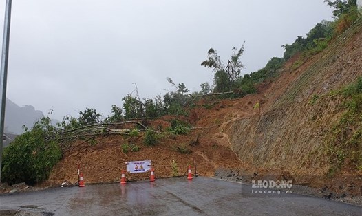Do ảnh hưởng của bão số 2 (Mulan), các địa phương cần chủ động ứng phó với nguy cơ mưa lốc, gió giật mạnh, lũ quét và sạt lở đất. Ảnh: AT