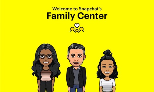 Công cụ "Family Center" cho phép cha mẹ biết con cái đang giao tiếp với ai trên ứng dụng. Ảnh: Snapchat