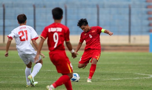 U16 Việt Nam sẵn sàng cho trận bán kết. Ảnh: VFF