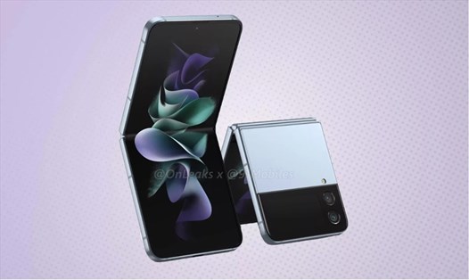 Chiếc điện thoại màn hình gập của Samsung đã bị "lộ hàng" ngay trước khi sự kiện ra mắt Unpacked được diễn ra. Ảnh chụp màn hình