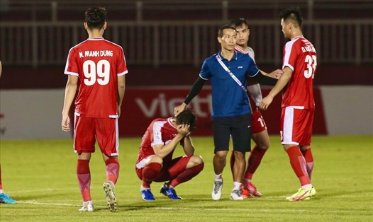 Viettel FC dừng bước tại AFC Cup 2022. Ảnh: Thanh Vũ