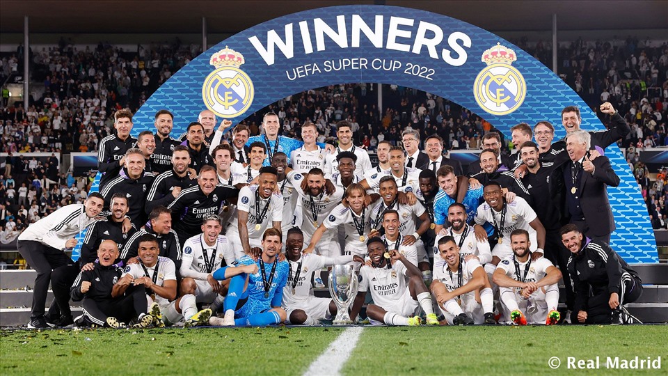 Real Madrid bao nhiêu lần giành Siêu cúp Châu Âu?