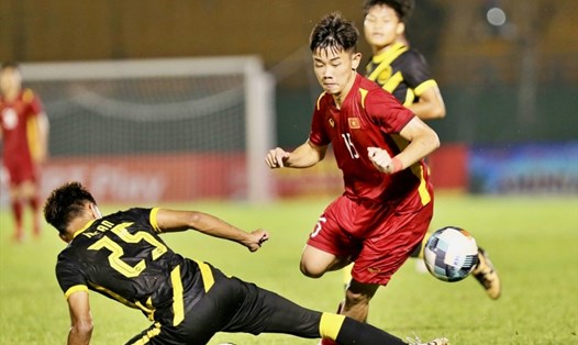 U19 Việt Nam sẽ một lần nữa vượt qua U19 Malaysia? Ảnh: VFF