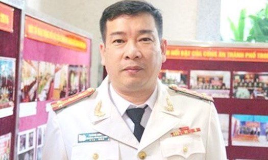 Cựu trưởng phòng Cảnh sát kinh tế Hà Nội Phùng Anh Lê. Ảnh; Đ.X