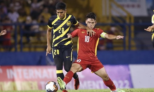 U19 Malaysia sẽ càng khó chơi hơn với U19 Việt Nam khi gặp lại ở chung kết. Ảnh: VFF