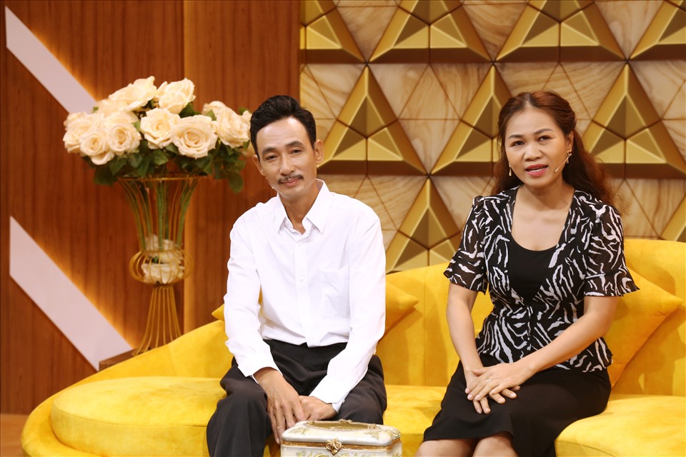 Chị Luyện chia sẻ từng tha thứ việc anh Nam ngoại tình. Ảnh: NSX