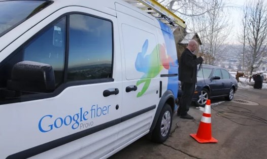 Google Fiber chính thức trở lại Mỹ sau nhiều năm dừng hoạt động. Ảnh chụp màn hình.