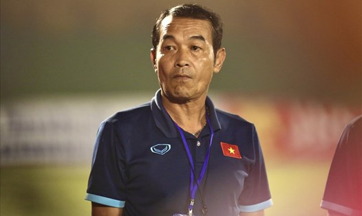 Huấn luyện viên Đinh Thế Nam của U19 Việt Nam. Ảnh: Thanh Vũ