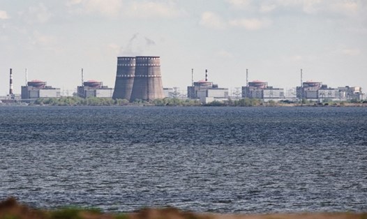 Nhà máy điện hạt nhân Zaporizhzhia của Ukraina. Ảnh: AFP