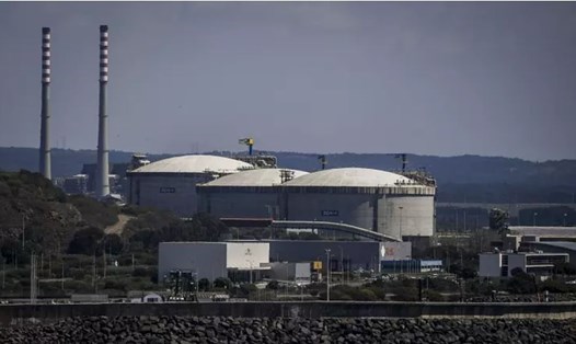 Trạm LNG tại cảng Sines ở Bồ Đào Nha. Ảnh: AFP