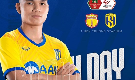 Nam Định tiếp đón SLNA trên sân nhà Thiên Trường ở vòng 12 V.League 2022. Ảnh: SLNAFC.