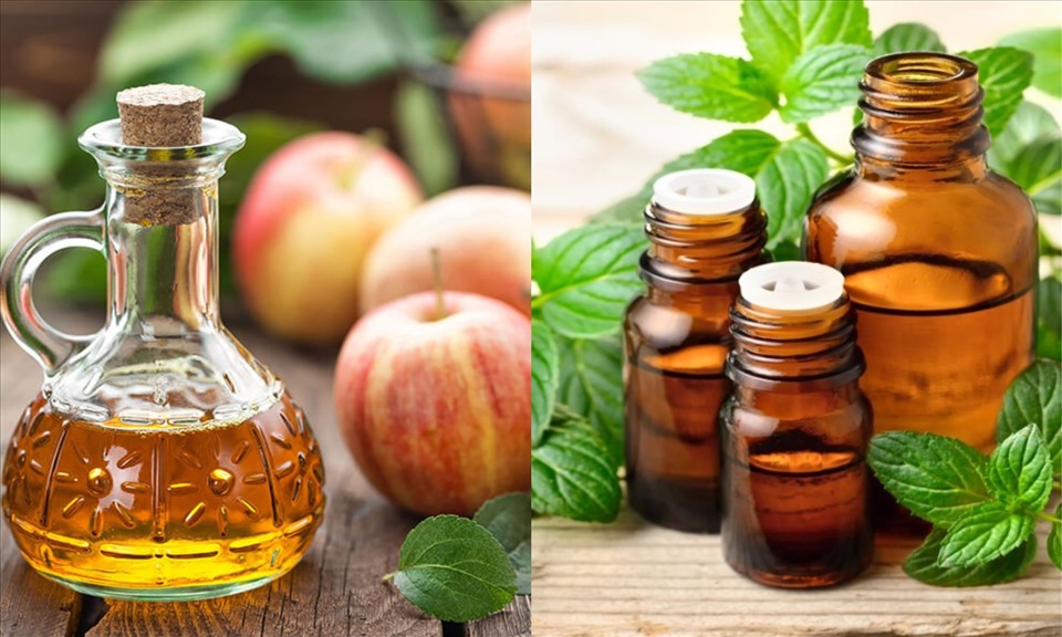 Giấm táo và dầu bạc hà là những phương pháp tự nhiên để đuổi chuột ra khỏi ngôi nhà của bạn. Ảnh: Doãn Hằng