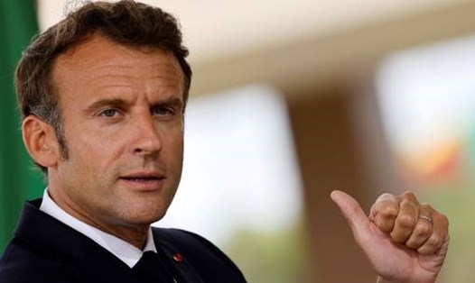 Tổng thống Pháp Emmanuel Macron. Ảnh: AFP
