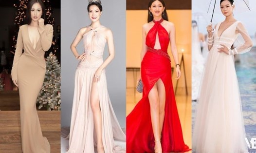 Những hoa hậu, á hậu Việt nổi bật với chiều cao "khủng". Ảnh: NVCC