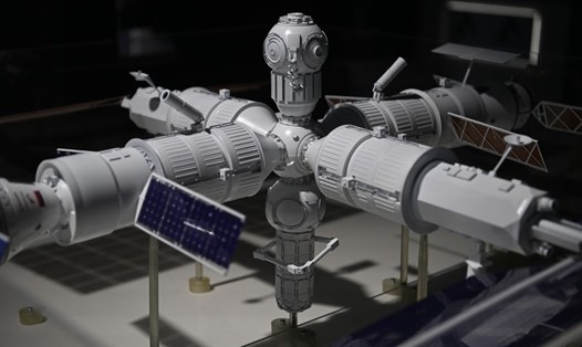 Mô phỏng trạm vũ trụ mới của Nga. Ảnh: Sputnik