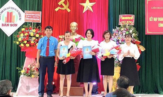 Thêm một CĐCS được thành lập ở huyện Duy Xuyên, Quảng Nam. Ảnh: Đinh Dung