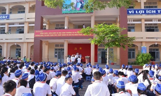 Ngày tựu trường đối với giáo dục mầm non, giáo dục phổ thông, giáo dục thường xuyên ở Đồng Nai sớm nhất là ngày 29.8. Ảnh: Ngọc Mai