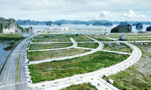 Dự án Khu đô thị mới Ao Tiên, xã Hạ Long, huyện Vân Đồn. Ảnh: CTV