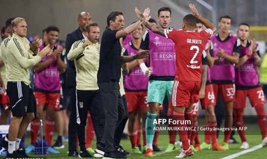 Benfica giành lợi thế trước trận lượt về.   Ảnh: AFP