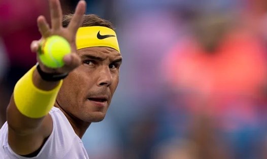 Rafael Nadal phải chia tay Cincinnati Open 2022 ngay trận ra quân. Ảnh: USA Today