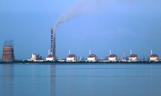 Nhà máy điện hạt nhân Zaporizhzhia ở Ukraina. Ảnh: Wiki