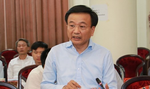 Thứ trưởng Bộ Giao thông vận tải Nguyễn Danh Huy. Ảnh: TTXVN