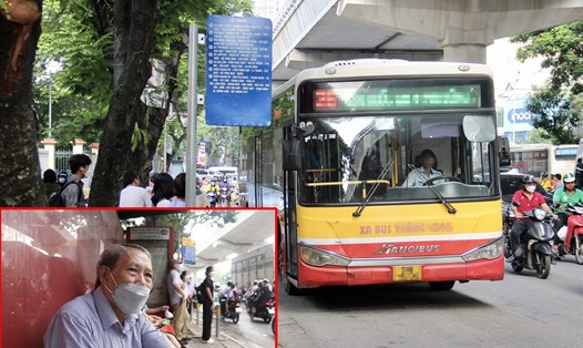 Người Hà Nội đang "quay lưng" với xe buýt vì nhiều lý do bất tiện. Ảnh: Vĩnh Hoàng