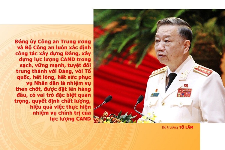 Bộ trưởng Công an - Đại tướng Tô Lâm có bài viết nhân ngày truyền thống Lực lượng Công an nhân dân. Ảnh: BCA
