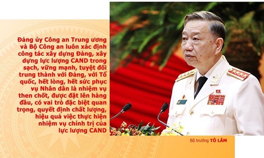 Bộ trưởng Công an - Đại tướng Tô Lâm có bài viết nhân ngày truyền thống Lực lượng Công an nhân dân. Ảnh: BCA