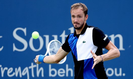 Daniil Medvedev vẫn đang tiến chắc trên đường chinh phục chức vô địch Cincinnati Open 2022. Ảnh: ATP