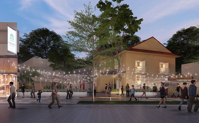 Dự án "Chỉnh trang đường Hai Bà Trưng (TP Huế)" nhằm hình thành phố đi bộ kết hợp với các khu vực thương mại sẵn có và việc khai thác dịch vụ thương mại của người dân để hình thành khu phố sầm uất về đêm.